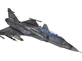 超精细战斗机模型  (11)